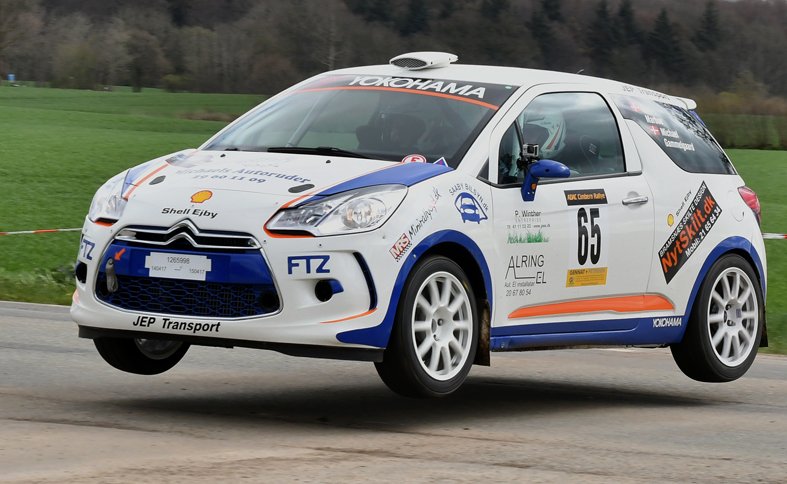 Gert Marbo og Michael Gammelgaard har i deres Citroën DS3 kørt sig frem i feltet og er med 128 point på tredjepladsen efter de to første DM-rallyer
(Foto: MD/autoMOTIV - specialpress)